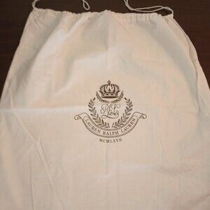 Ralph Lauren large dust bag 22" X 22" brand new.